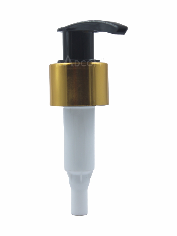 Dispenser Pump - 24/410MM -Screw Type - Black+ Gold Aluminum Collor